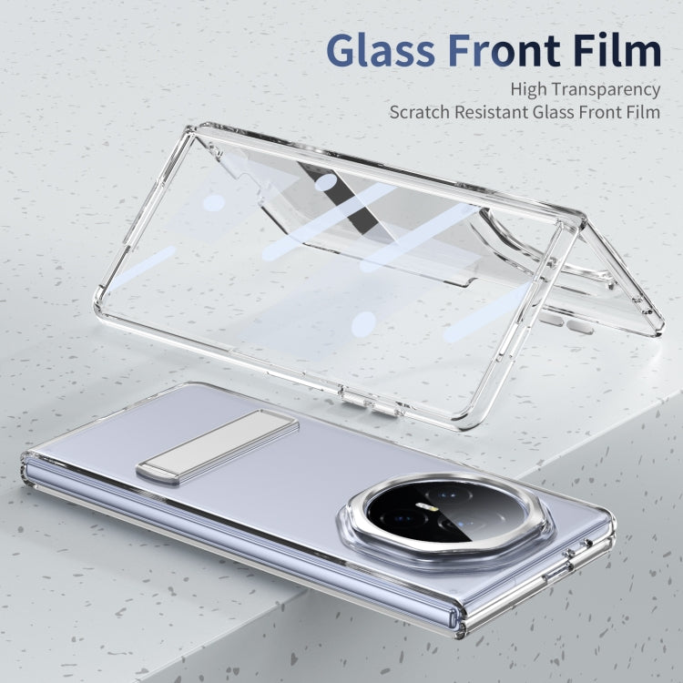For Honor Magic V3 Ice-Cold Holder PC Hybrid TPU Phone Case(Silver) - Honor Cases by PMC TechLife | Online Shopping South Africa | PMC TechLife | Buy Now Pay Later Mobicred
