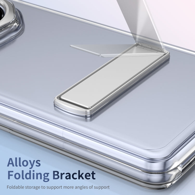 For Honor Magic V3 Ice-Cold Holder PC Hybrid TPU Phone Case(Silver) - Honor Cases by PMC TechLife | Online Shopping South Africa | PMC TechLife | Buy Now Pay Later Mobicred