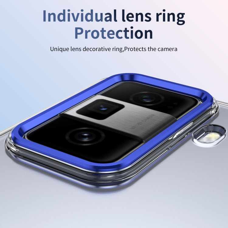 For Honor Magic Vs3 Ice-Cold Holder PC Hybrid TPU Phone Case(Blue) - Honor Cases by PMC TechLife | Online Shopping South Africa | PMC TechLife | Buy Now Pay Later Mobicred