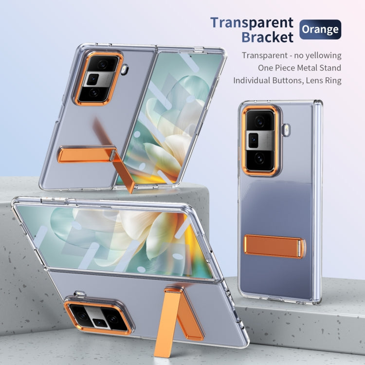For Honor Magic Vs3 Ice-Cold Holder PC Hybrid TPU Phone Case(Orange) - Honor Cases by PMC TechLife | Online Shopping South Africa | PMC TechLife | Buy Now Pay Later Mobicred
