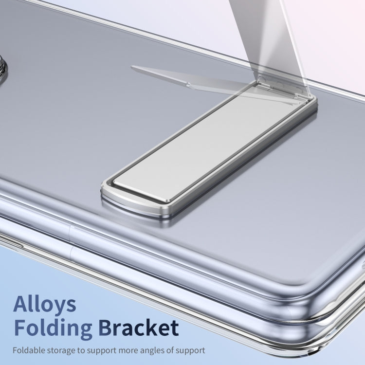 For Honor Magic Vs3 Ice-Cold Holder PC Hybrid TPU Phone Case(Silver) - Honor Cases by PMC TechLife | Online Shopping South Africa | PMC TechLife | Buy Now Pay Later Mobicred