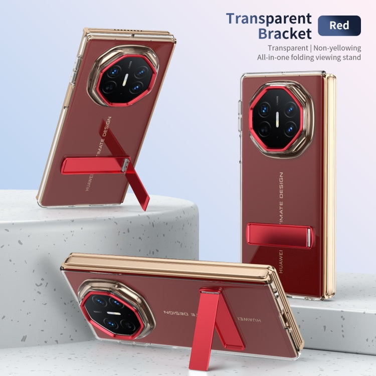 For Huawei Mate XT Ultimate Ice-Cold Holder PC Hybrid TPU Phone Case(Red) - Huawei Cases by PMC TechLife | Online Shopping South Africa | PMC TechLife | Buy Now Pay Later Mobicred