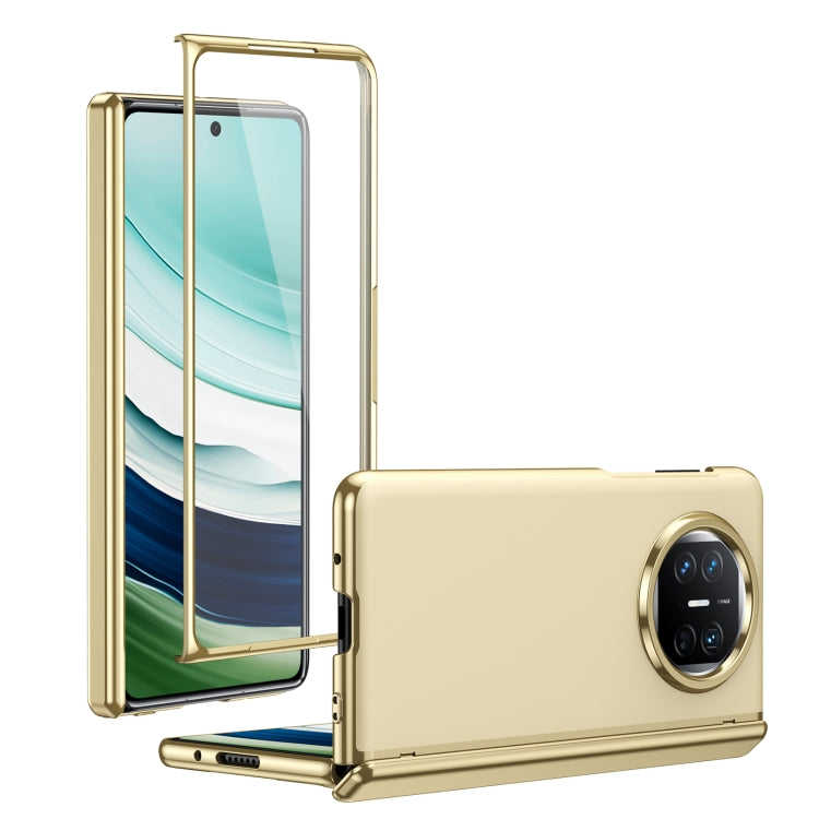 For Huawei Mate X5 Integrated AG Frosted Vacuum Plating Phone Case(Gold) - Huawei Cases by PMC TechLife | Online Shopping South Africa | PMC TechLife | Buy Now Pay Later Mobicred
