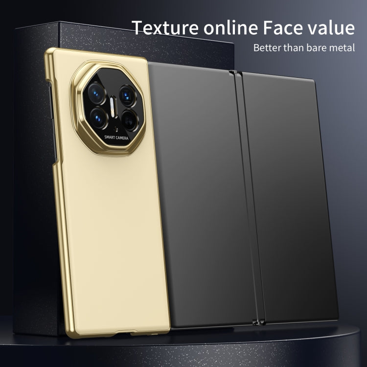 For Huawei Mate XT Ultimate Design Integrated AG Frosted Vacuum Plating Phone Case(Gold) - Huawei Cases by PMC TechLife | Online Shopping South Africa | PMC TechLife | Buy Now Pay Later Mobicred