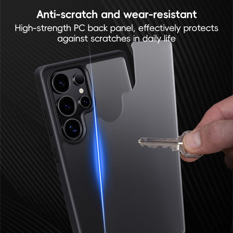 For Samsung Galaxy S25 Ultra 5G Skin Feel Phone Case(Black) - Galaxy S25 Ultra 5G Cases by PMC Jewellery | Online Shopping South Africa | PMC Jewellery | Buy Now Pay Later Mobicred