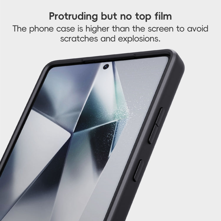 For Samsung Galaxy S25+ 5G Skin Feel Phone Case(Grey) - Galaxy S25+ 5G Cases by PMC Jewellery | Online Shopping South Africa | PMC Jewellery | Buy Now Pay Later Mobicred