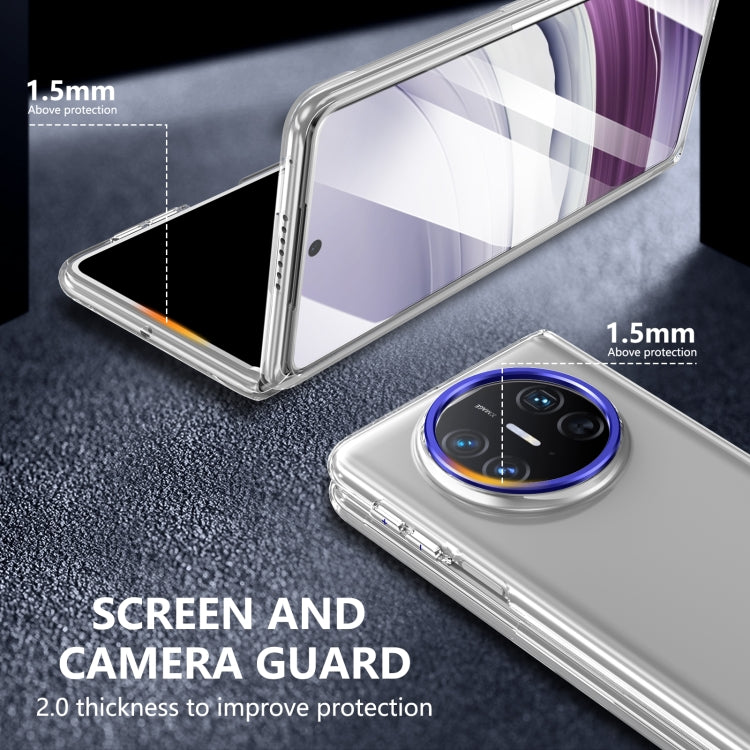 For Huawei Mate X3 lce Folding Series Integrated Clear PC Phone Case(Royal Blue) - free shipping - PMC TechLife - Order now!
