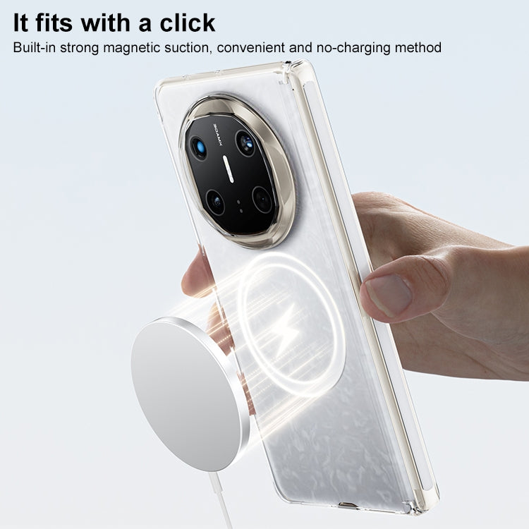 For Huawei Mate X5 / X3 Clear MagSafe PC Full Coverage Phone Case(White) - Huawei Cases by PMC TechLife | Online Shopping South Africa | PMC TechLife | Buy Now Pay Later Mobicred