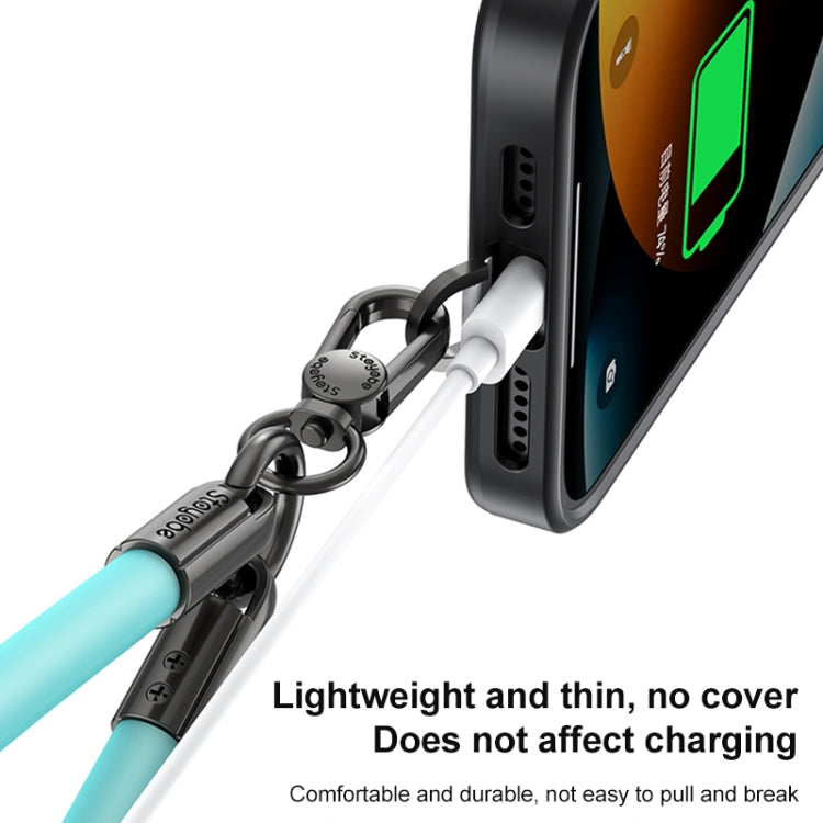 DUX DUICS Stoyobe PL-II Universal Silicone Phone Wrist Strap Anti-lost Lanyard(Pink) - Lanyards & Wrist Straps by DUX DUCIS | Online Shopping South Africa | PMc TechLife | Buy Now Pay Later Mobicred