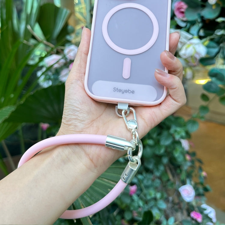 DUX DUICS Stoyobe PL-II Universal Silicone Phone Wrist Strap Anti-lost Lanyard(Luminous White) - free shipping - PMc TechLife - Order now!