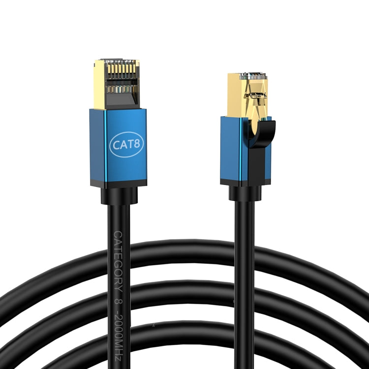 8m Home Fiber Bandwidth 10 Gigabit CAT8 Network Cable(Blue) - free shipping - PMC TechLife - Order now!