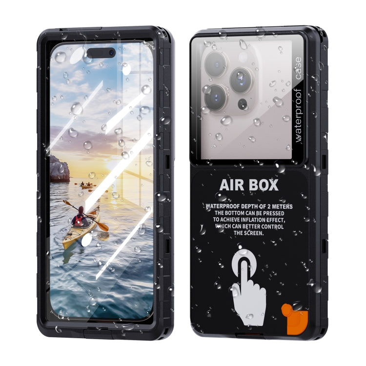 RedPepper Air Box Max 6.9 IP68 Waterproof Phone Case for 6.9 inch Phone(Black) - Waterproof Bag by RedPepper | Online Shopping South Africa | PMc TechLife | Buy Now Pay Later Mobicred