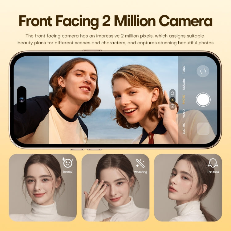 U218 / i16 Pro Max, 1GB+16GB, 6.6 inch Android 8.1 MTK6580A Quad Core, OTG, Network: 3G, Dual SIM, Plug:US Plug(White) - free shipping - PMc TechLife - Order now!