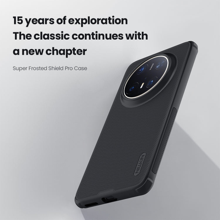 For Huawei Mate 70 Pro / 70 Pro+ NILLKIN Frosted Shield Pro PC + TPU Phone Case(Black) - free shipping - PMc TechLife - Order now!
