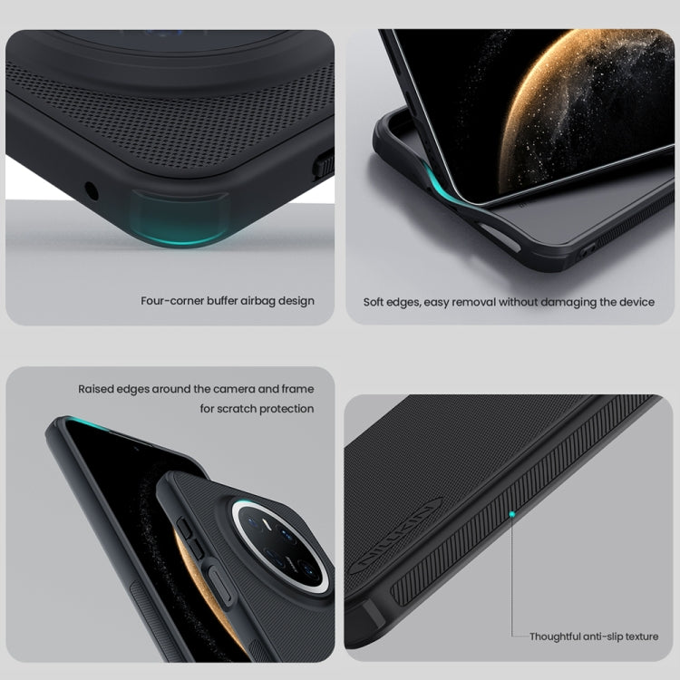 For Huawei Mate 70 NILLKIN Frosted Shield Pro Magnetic Magsafe Phone Case(Black) - Huawei Cases by NILLKIN | Online Shopping South Africa | PMC TechLife | Buy Now Pay Later Mobicred