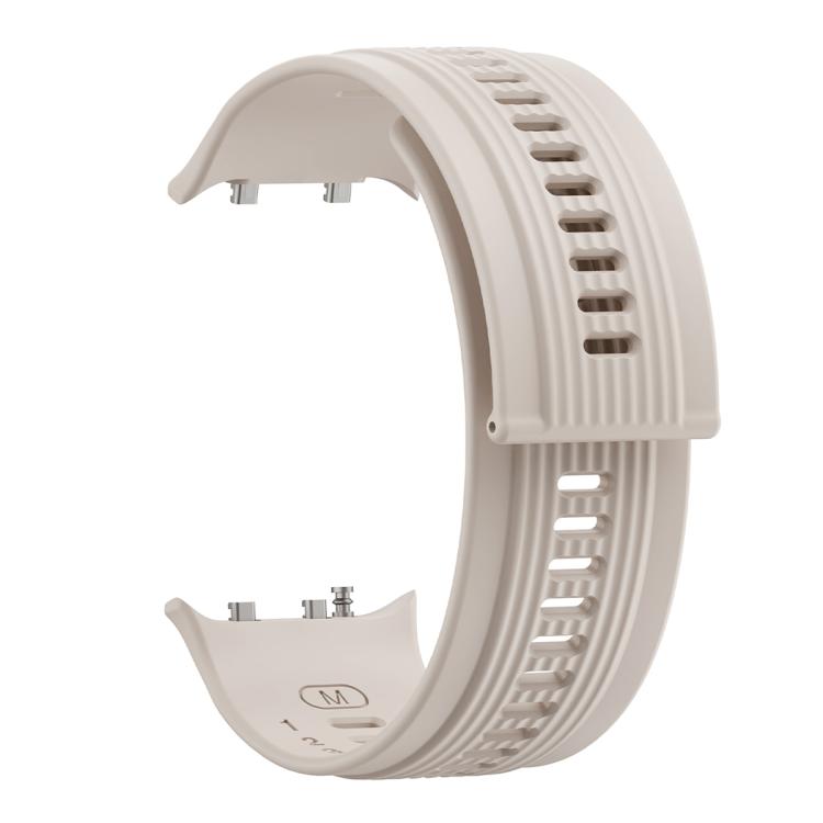For Huawei Watch D2 Silicone Watch Band Wristband(Grey White) - Watch Bands by PMc TechLife | Online Shopping South Africa | PMc TechLife | Buy Now Pay Later Mobicred