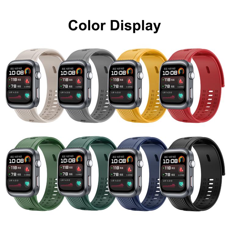 For Huawei Watch D2 Silicone Watch Band Wristband(Starry Gray) - Watch Bands by PMc TechLife | Online Shopping South Africa | PMc TechLife | Buy Now Pay Later Mobicred