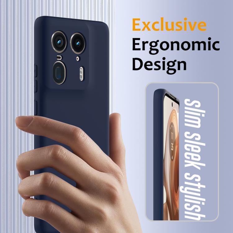For Motorola Edge 50 Ultra Shockproof Silicone Magsafe Phone Case(Navy Blue) - free shipping - PMC TechLife - Order now!