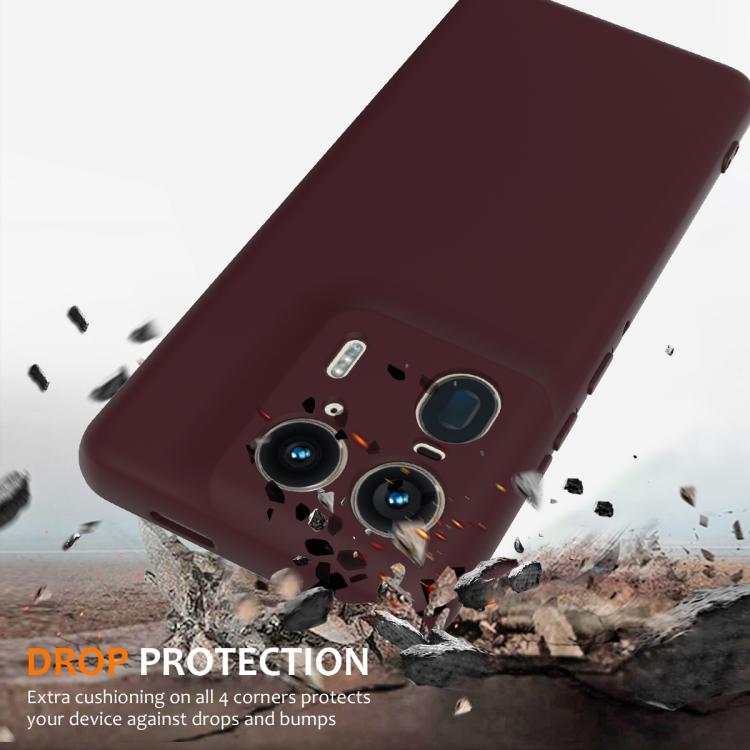 For Motorola Edge 50 Ultra Shockproof Silicone Magsafe Phone Case(Plum Color) - free shipping - PMC TechLife - Order now!