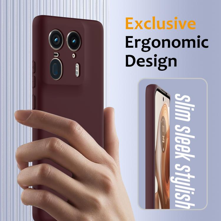 For Motorola Edge 50 Ultra Shockproof Silicone Magsafe Phone Case(Plum Color) - free shipping - PMC TechLife - Order now!
