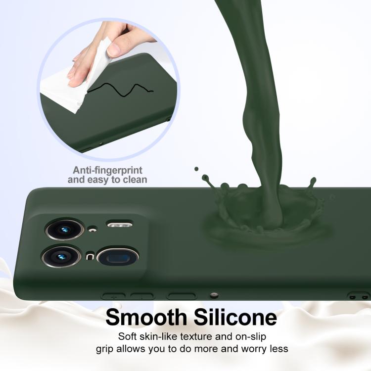 For Motorola Edge 50 Ultra Shockproof Silicone Magsafe Phone Case(Dark Green) - free shipping - PMC TechLife - Order now!