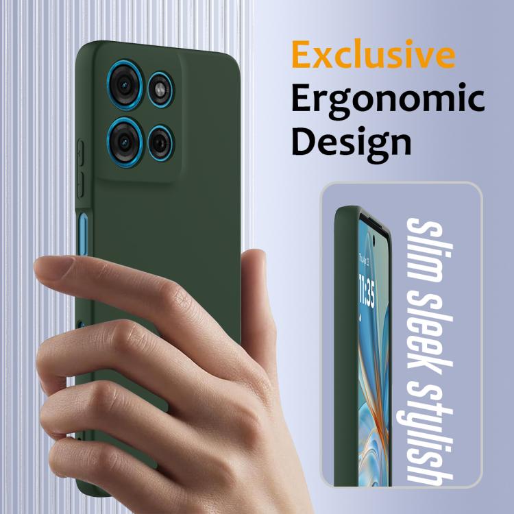 For Motorola Moto G75 5G Shockproof Silicone Magsafe Phone Case(Dark Green) - free shipping - PMC TechLife - Order now!