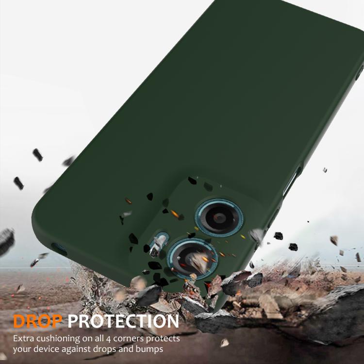 For Motorola Moto G05 / E15 Shockproof Silicone Magsafe Phone Case(Dark Green) - free shipping - PMC TechLife - Order now!