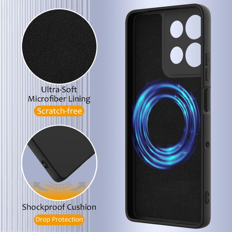 For Motorola Moto G15 / G15 Power Shockproof Silicone Magsafe Phone Case(Black) - free shipping - PMC TechLife - Order now!