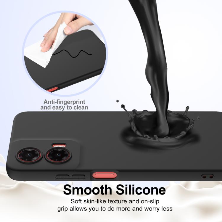For Motorola Moto G35 5G Shockproof Silicone Magsafe Phone Case(Black) - free shipping - PMC TechLife - Order now!
