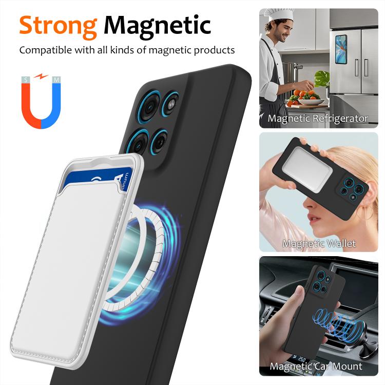 For Motorola Moto G Play 2025 Shockproof Silicone Magsafe Phone Case(Black) - free shipping - PMC TechLife - Order now!