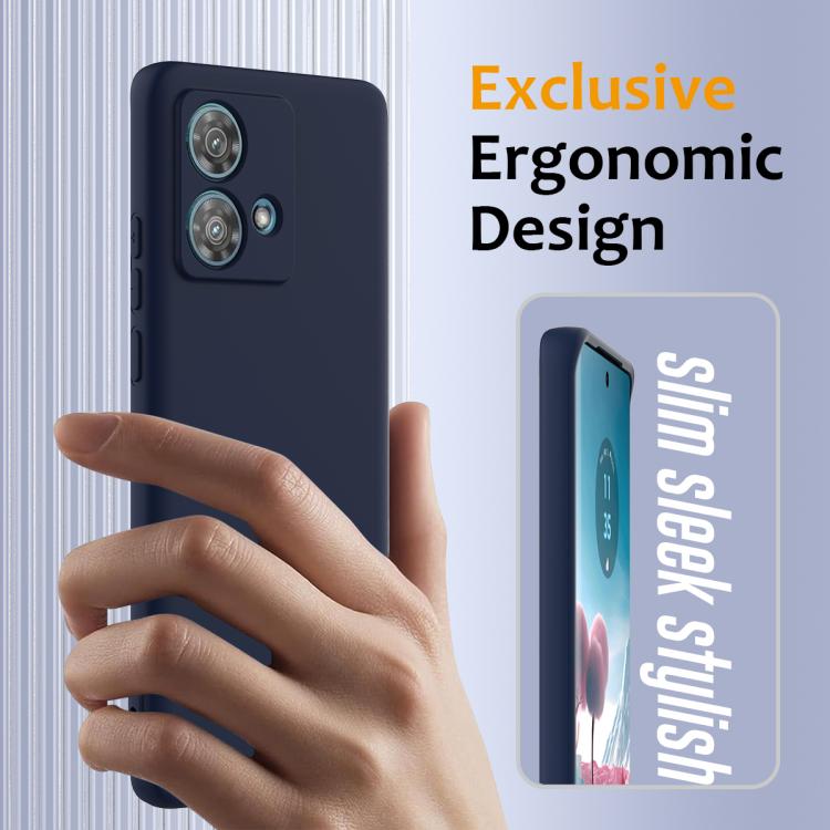 For Motorola Moto G84 Shockproof Silicone Magsafe Phone Case(Navy Blue) - free shipping - PMC TechLife - Order now!