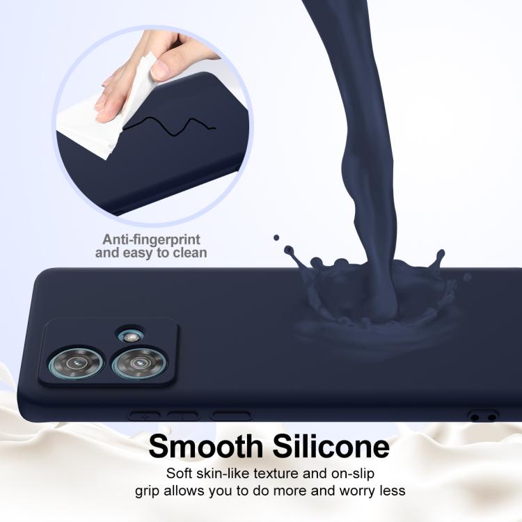 For Motorola Moto G84 Shockproof Silicone Magsafe Phone Case(Navy Blue) - free shipping - PMC TechLife - Order now!
