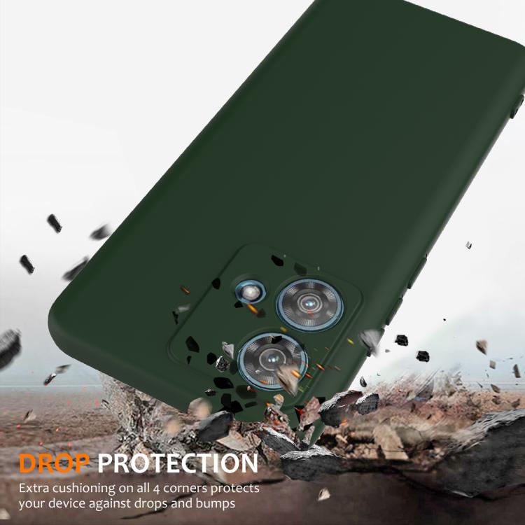 For Motorola Moto G84 Shockproof Silicone Magsafe Phone Case(Dark Green) - free shipping - PMC TechLife - Order now!