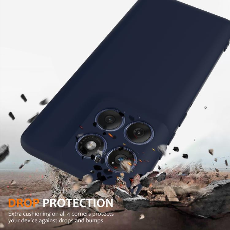 For Motorola Edge 60 Pro Shockproof Silicone Magsafe Phone Case(Navy Blue) - free shipping - PMC TechLife - Order now!