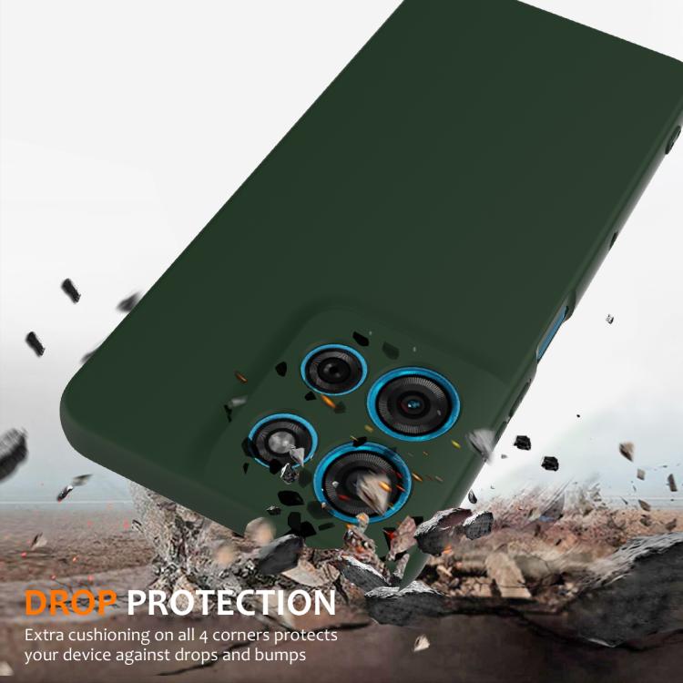 For Motorola Moto G86 5G Shockproof Silicone Magsafe Phone Case(Dark Green) - free shipping - PMC TechLife - Order now!