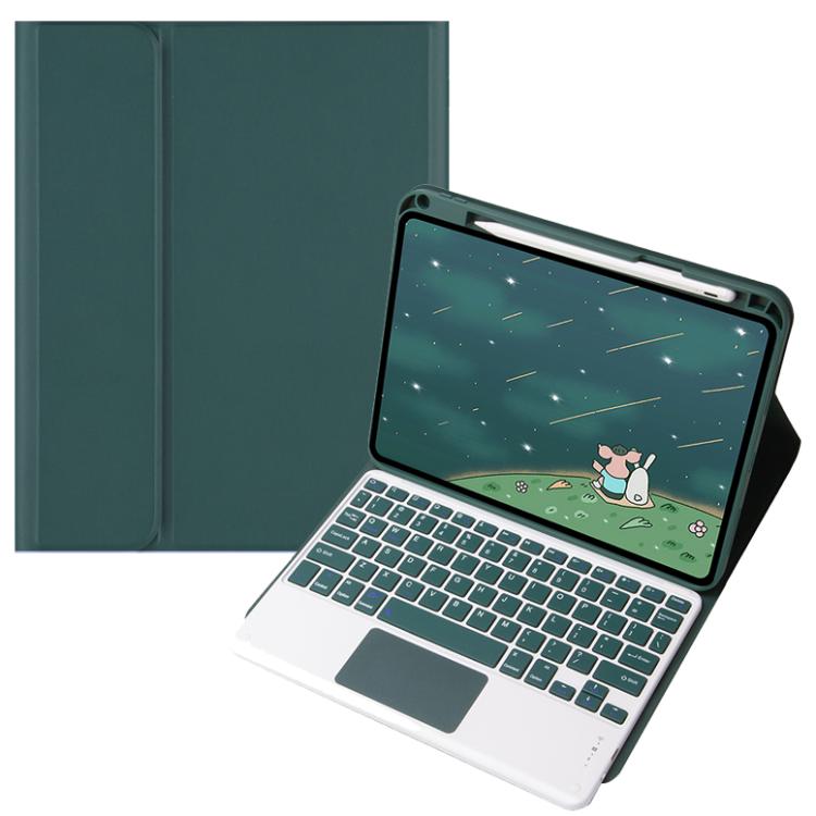 For OPPO Pad 3 / Pad 2 Candy Color Bluetooth Keyboard Leather Case,Square Keys with Touchpad(Green) - free shipping - PMC TechLife - Order now!