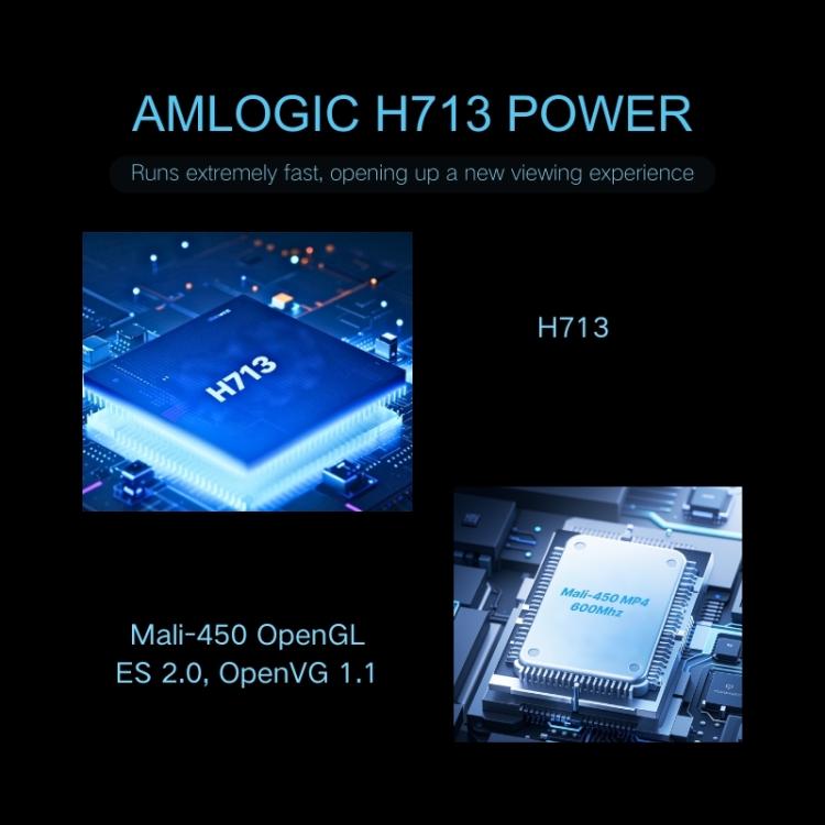 A10 Plus 1280 x 720P 200ANSI Amlogic H713 CPU Android 11.0 Smart Projector, AU Plug(Metal Grey) - LED Projector by PMC TechLife | Online Shopping South Africa | PMC TechLife | Buy Now Pay Later Mobicred