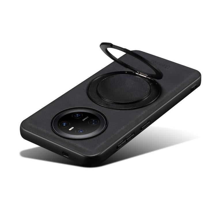 For Huawei Mate 70 Denior A14 Skin Feel Rotating Holder MagSafe Phone Case(Black) - free shipping - PMC TechLife - Order now!