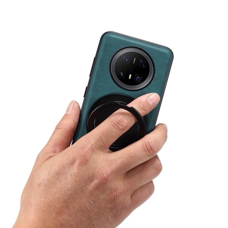 For Huawei Mate 70 Pro / 70 Pro+ Denior A14 Skin Feel Rotating Holder MagSafe Phone Case(Blue) - Huawei Cases by Denior | Online Shopping South Africa | PMC TechLife | Buy Now Pay Later Mobicred