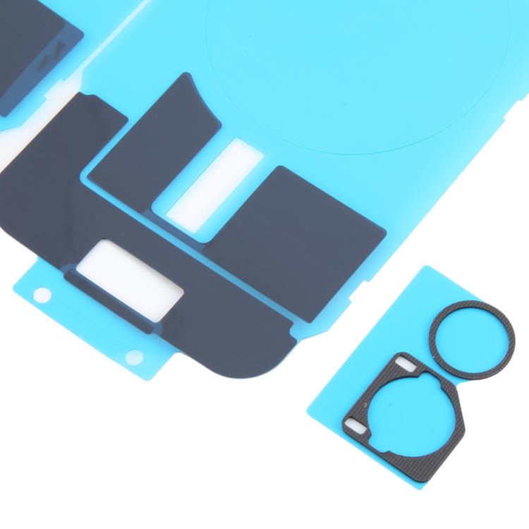 For iPhone 16 10pcs Back Cover Heat Sink Black Sticker with Back Camera Sponge Pads -  by PMC TechLife | Online Shopping South Africa | PMC TechLife | Buy Now Pay Later Mobicred