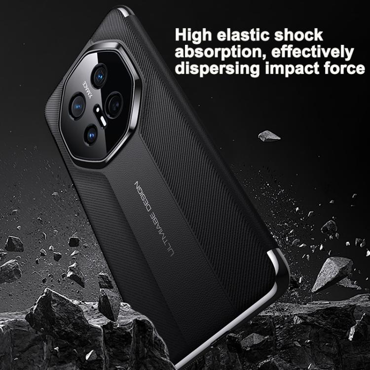 For Huawei Mate 60 Pro Smart View Window Imitation Ultimate Design Phone Case(White) - Huawei Cases by PMC TechLife | Online Shopping South Africa | PMC TechLife | Buy Now Pay Later Mobicred