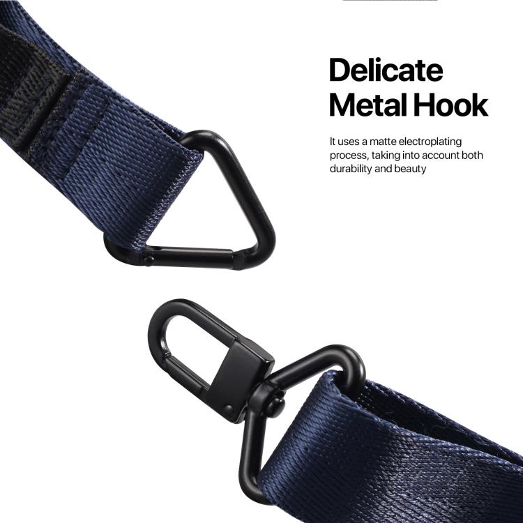 DUX DUCIS Outdoor Series Nylon Adjustable Crossbody Phone Lanyard(Blue) - Lanyards & Wrist Straps by DUX DUCIS | Online Shopping South Africa | PMc TechLife | Buy Now Pay Later Mobicred
