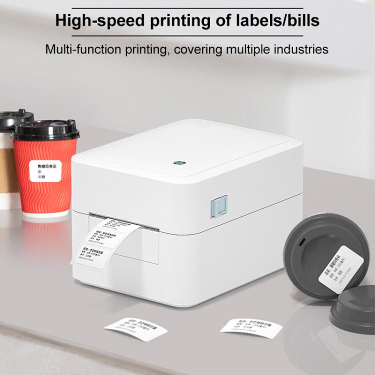 HPRT D35 Bluetooth Version Express Electronic Waybill Printer, Plug:AU Plug(White) - Printer by PMC TechLife | Online Shopping South Africa | PMC TechLife | Buy Now Pay Later Mobicred