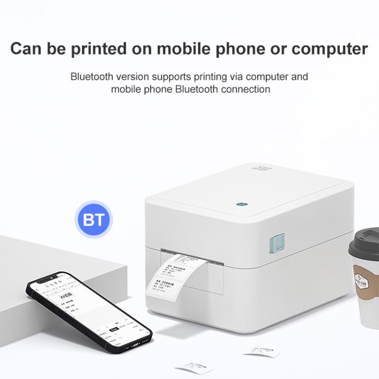 HPRT D35 Bluetooth Version Express Electronic Waybill Printer, Plug:UK Plug(White) - Receipt Printers by PMC TechLife | Online Shopping South Africa | PMC TechLife | Buy Now Pay Later Mobicred