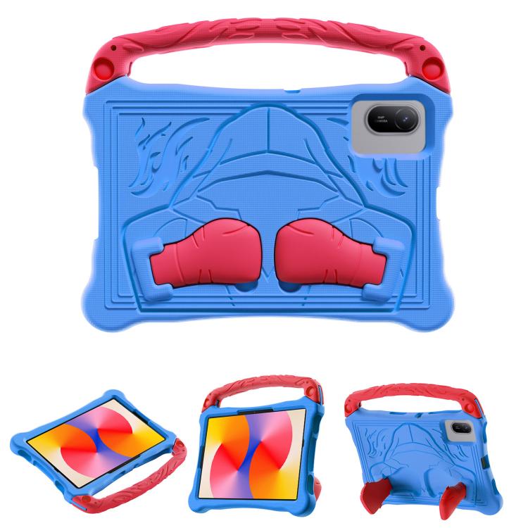 For Huawei MatePad SE 11 2024 Boxing Series Kickstand EVA Shockproof Tablet Case with Shoulder Strap(Blue Red) - free shipping - PMC TechLife - Order now!