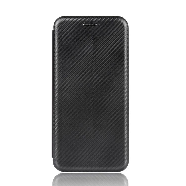 For Samsung Galaxy Note10 Plus Carbon Fiber Texture Horizontal Flip TPU + PC + PU Leather Case with Card Slot(Black) - Galaxy Phone Cases by PMC TechLife | Online Shopping South Africa | PMC TechLife
