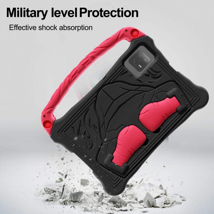 For Honor Tablet V7 11 inch Boxing Series Kickstand EVA Shockproof Tablet Case with Shoulder Strap(Black Red) - Honor by PMC TechLife | Online Shopping South Africa | PMC TechLife | Buy Now Pay Later Mobicred