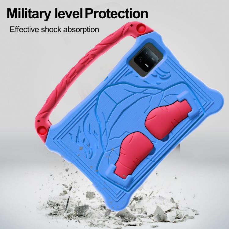 For Honor Tablet V7 11 inch Boxing Series Kickstand EVA Shockproof Tablet Case with Shoulder Strap(Blue Red) - Honor by PMC TechLife | Online Shopping South Africa | PMC TechLife | Buy Now Pay Later Mobicred
