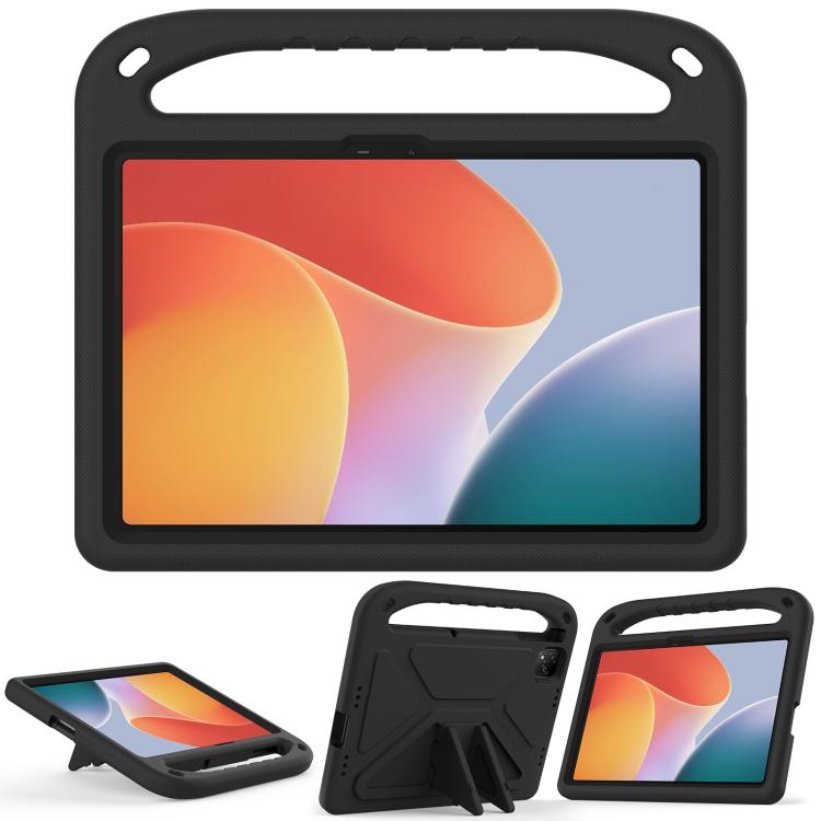 For Infinix Xpad 11 2024 Handle EVA Shockproof Tablet Case with Holder(Black) - Others by PMC TechLife | Online Shopping South Africa | PMC TechLife | Buy Now Pay Later Mobicred