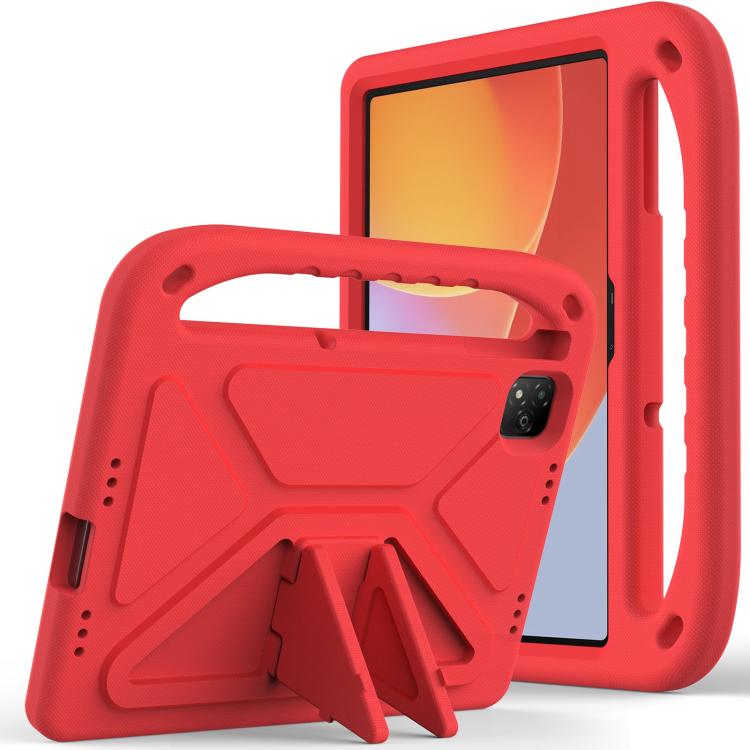 For Infinix Xpad 11 2024 Handle EVA Shockproof Tablet Case with Holder(Red) - Others by PMC TechLife | Online Shopping South Africa | PMC TechLife | Buy Now Pay Later Mobicred